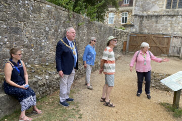 Mayor Mayoress with Judith Hoskins 3