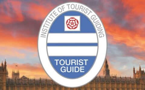 Blue Badge on Palace of Westminster